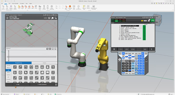 Симуляція в ROBOGUIDE