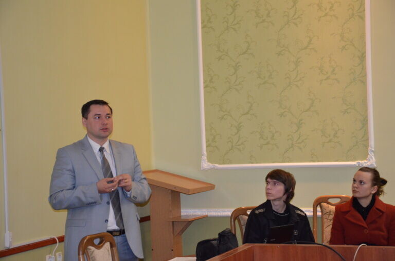 Meeting with the student body of the Berdyansk State Pedagogical University