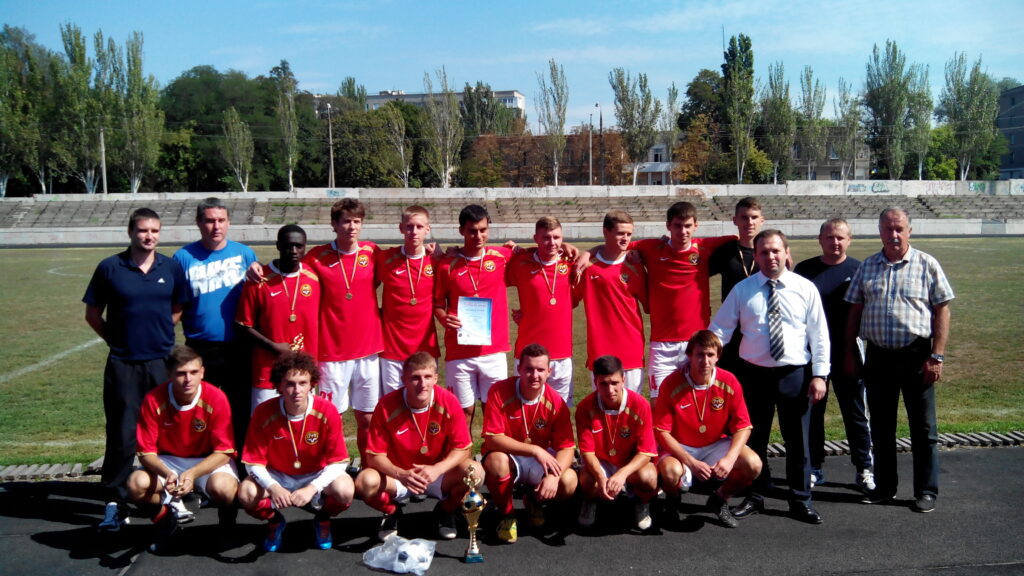 ZNTU students are winners of the Football Cup among universities I-IV