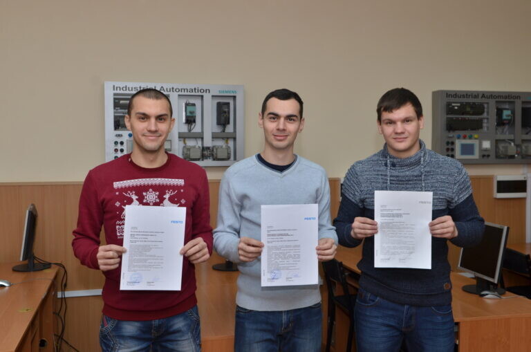 Interesting and useful training for students of the EPA department at Festo Didactic