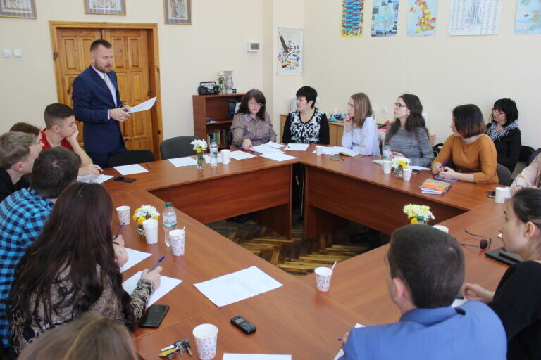 Students and teachers of the Institute of Management and Law of Zaporizhzhia National Technical University participated in a two-day training on the development of organizational competencies (Capacity Building)