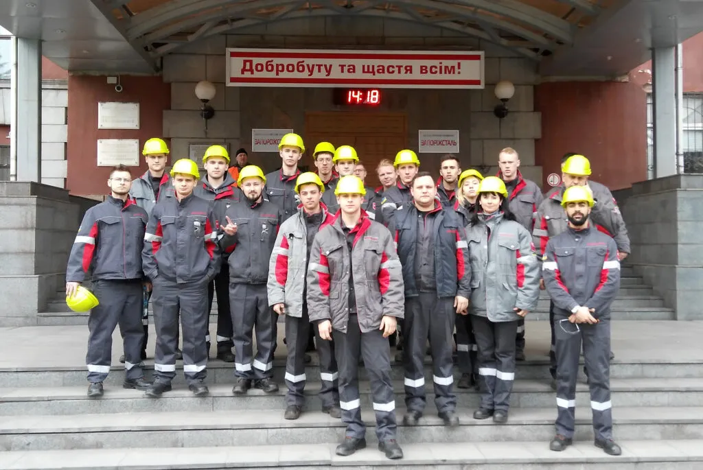 Electric drive students visit Zaporizhstal