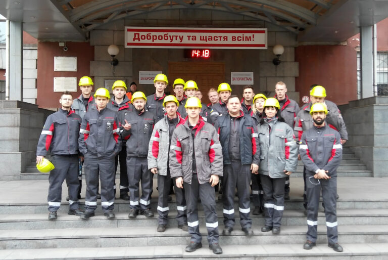 Electric drive students visit Zaporizhstal