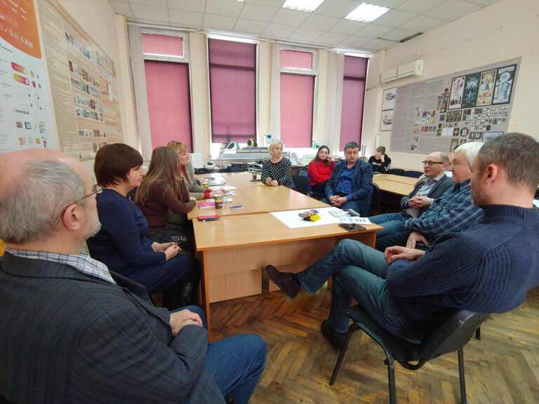 Зустріч студентів з представниками обласних спілок архітекторів України