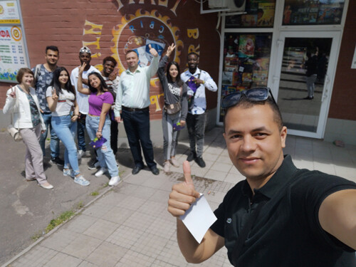 Students of the preparatory department of the Zaporizhzhia Polytechnic visited the Zaporizhzhia Theater «SVIYA»