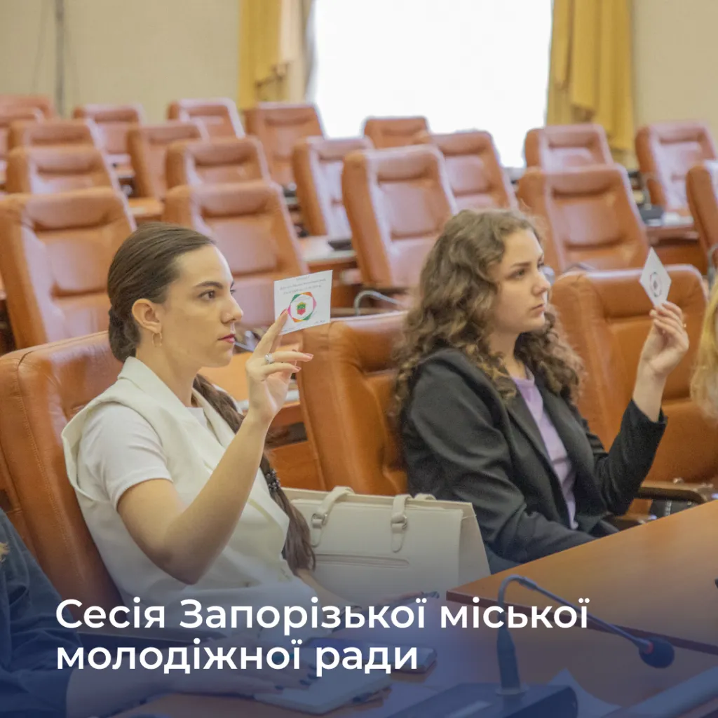 Session of the Zaporizhzhia City Youth Council