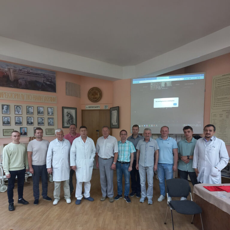 Зустріч в рамках проєкту «Біомедична інженерія» на базі університету ім. Богомольця