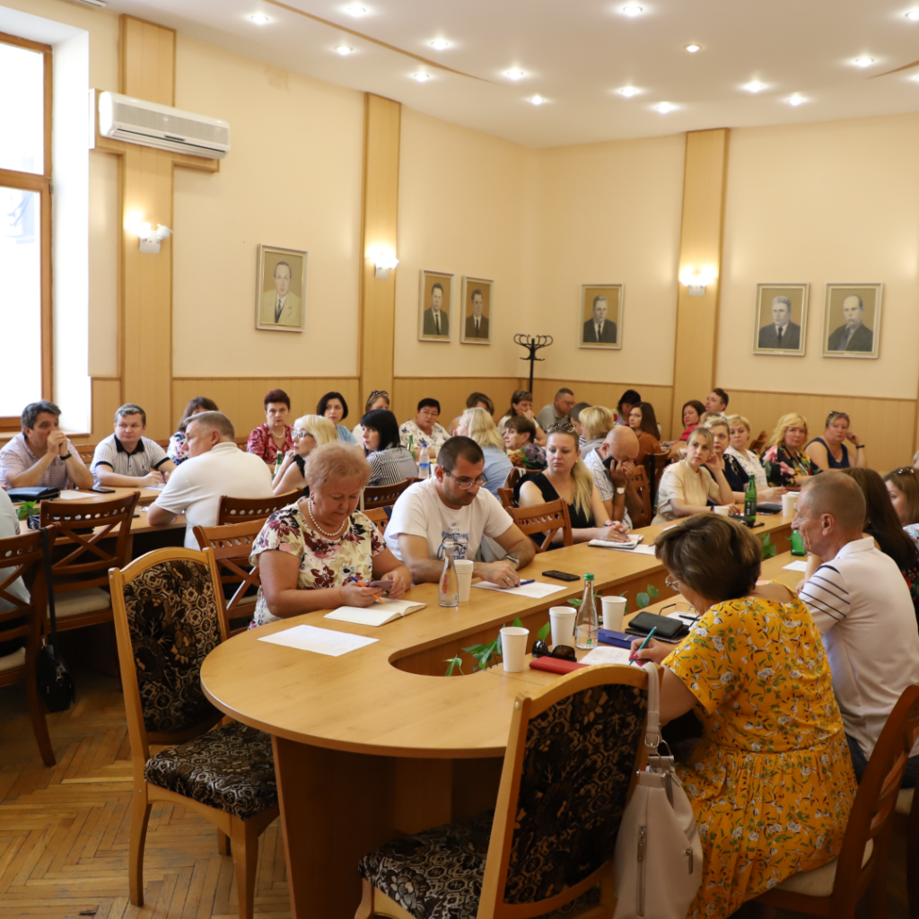 Round table with the support of the Department of Education and Science of the Zaporizhzhia City Council