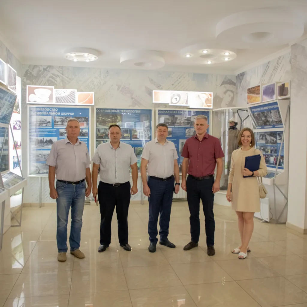 Delegation of NU «Zaporizhzhia Polytechnic» met with the management of Zaporizhzhia Abrasive Plant
