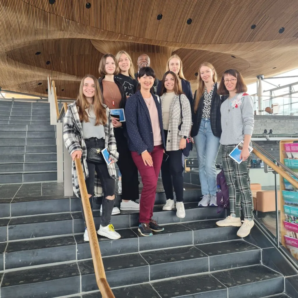 Students of Zaporizhzhia Polytechnic visited the Parliament of Wales