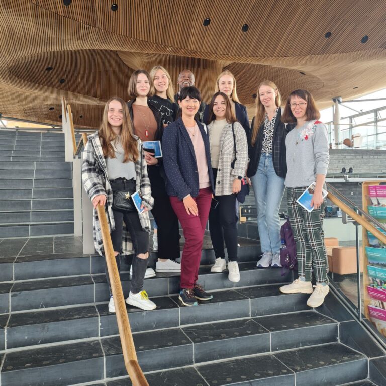 Students of Zaporizhzhia Polytechnic visited the Parliament of Wales