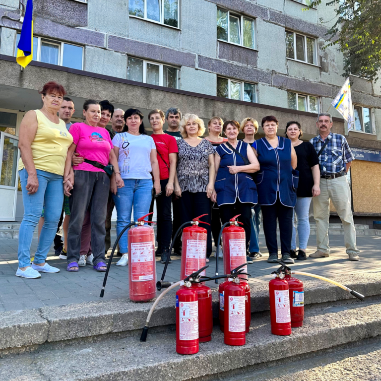 Навчання з питань пожежної безпеки та цивільного захисту працівників гуртожитків студентського містечка НУ «Запорізька політехніка»