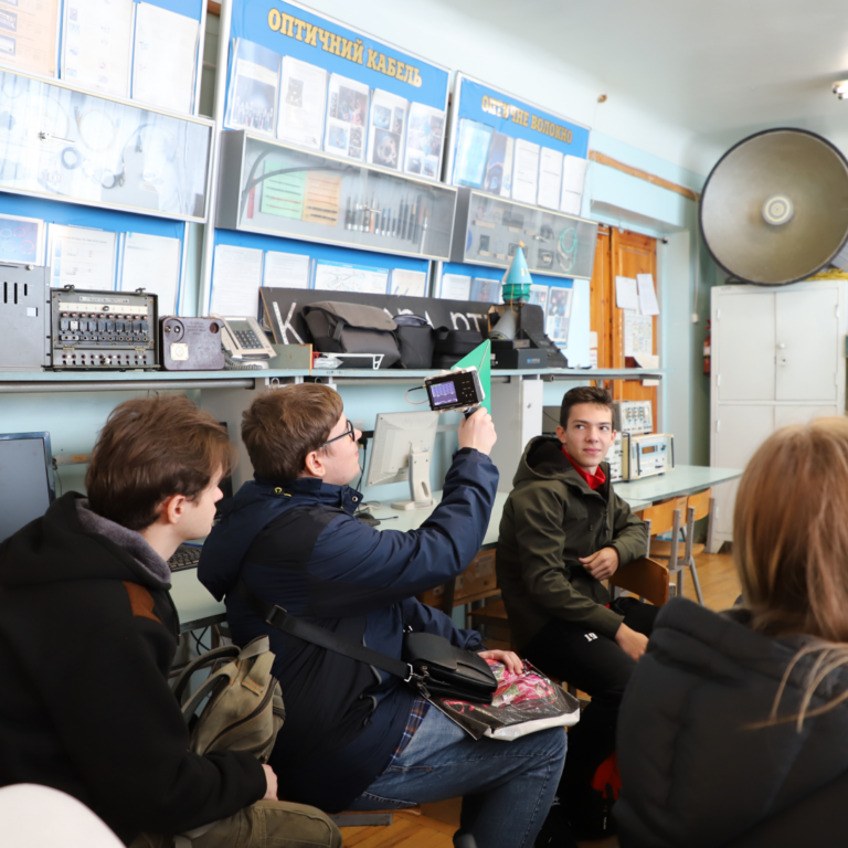Faculty of information security and electronic communications: work with college students