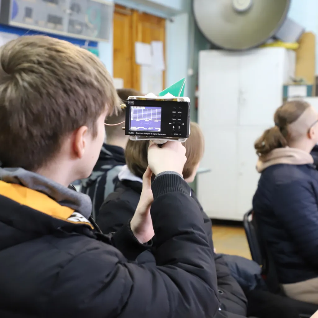 First-year students of the Zaporizhzhia Professional College of Computer Technologies meet Zaporizhzhia Polytechnic