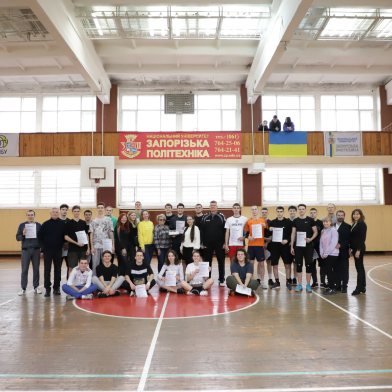 Completion of the sports week of the «Together – Strength» competition dedicated to the 123rd anniversary of Zaporizhzhia Polytechnic University