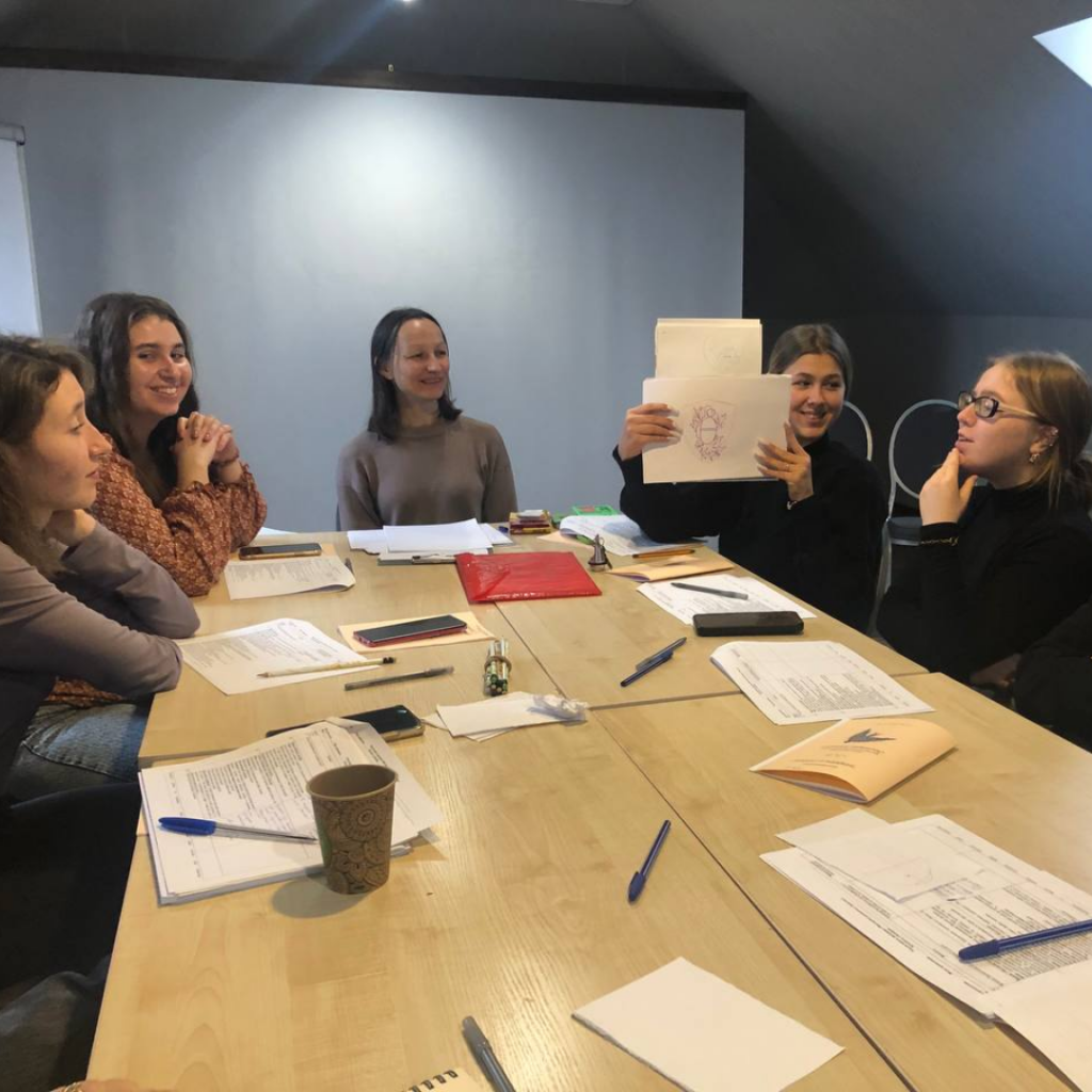 Representatives of the Department of Psychology at a training seminar in Kyiv as part of the PROJECT of psychological assistance to children «Art Helps»