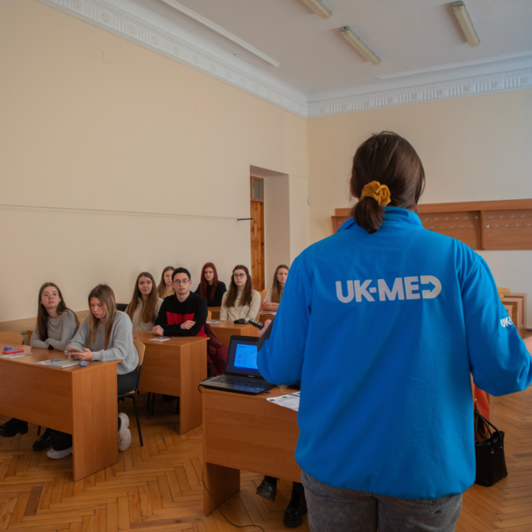 Семінар для студентів «Серцево-судинні захворювання» з ініціативи організації «UK-Med»