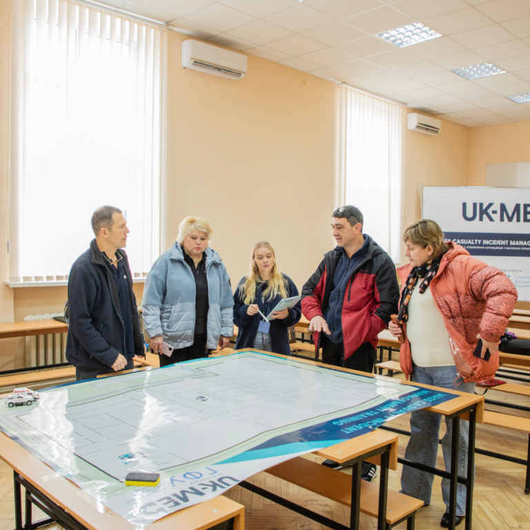 Триденний «Тренінг з управління ситуаціями з великою кількістю постраждалих»
