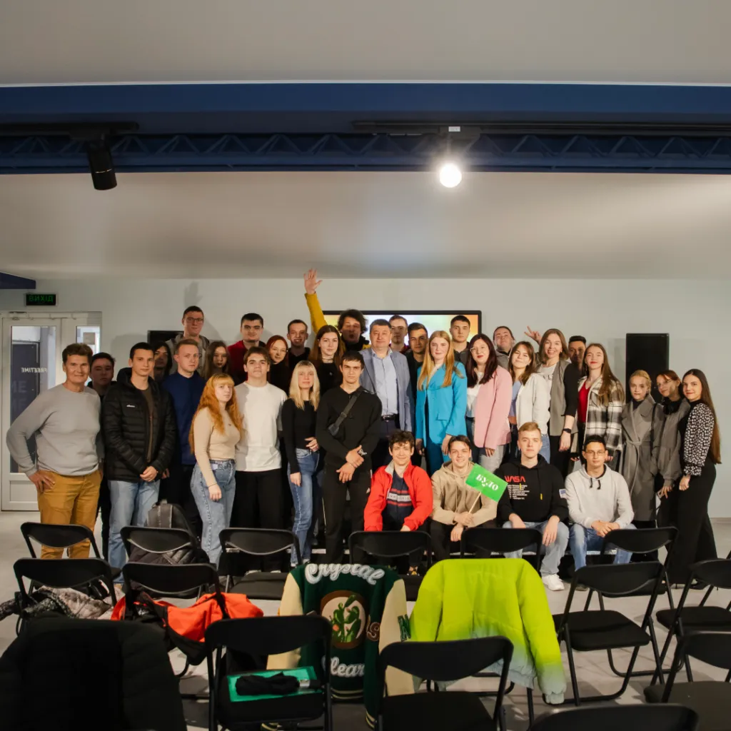 Zaporizhzhia Polytechnic students meet with the rector