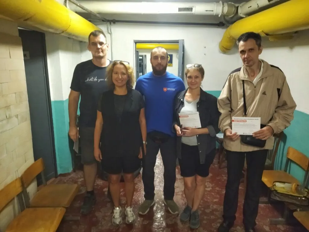 Успішне завершення курсів з Першої допомоги