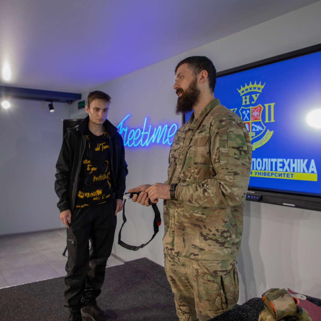 Зустріч з ветераном війни в НУ «Запорізька політехніка»