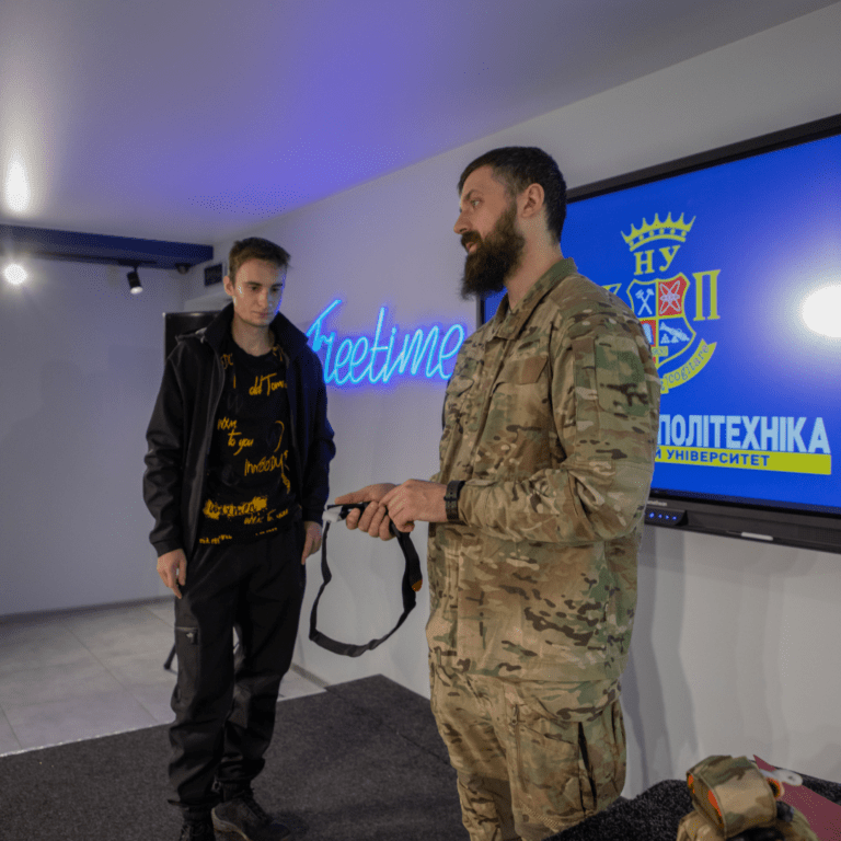Зустріч з ветераном війни в НУ «Запорізька політехніка»