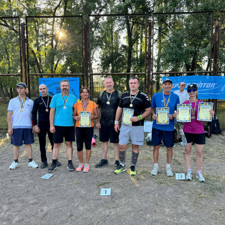 Нагороди збірної команди Запорізької області на Fifth ICO Crossminton Kyiv Open 2024!