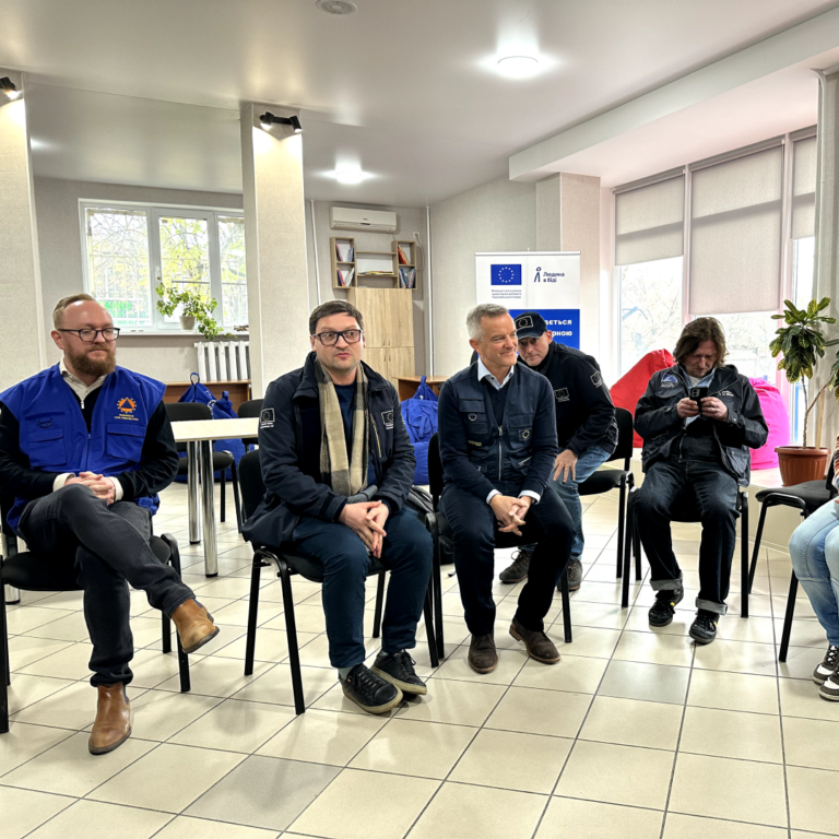Представники Європейської комісії з питань цивільного захисту та гуманітарної допомоги, команди «ECHO» й міжнародної організації «Людина в біді» відвідали гуртожиток Запорізької політехніки