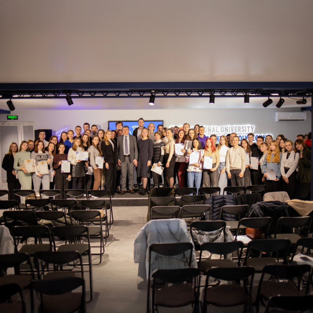 Ceremonial awarding of a student asset on the occasion of the International Students’ Day and the 124th anniversary of Zaporizhzhia Polytechnic National University
