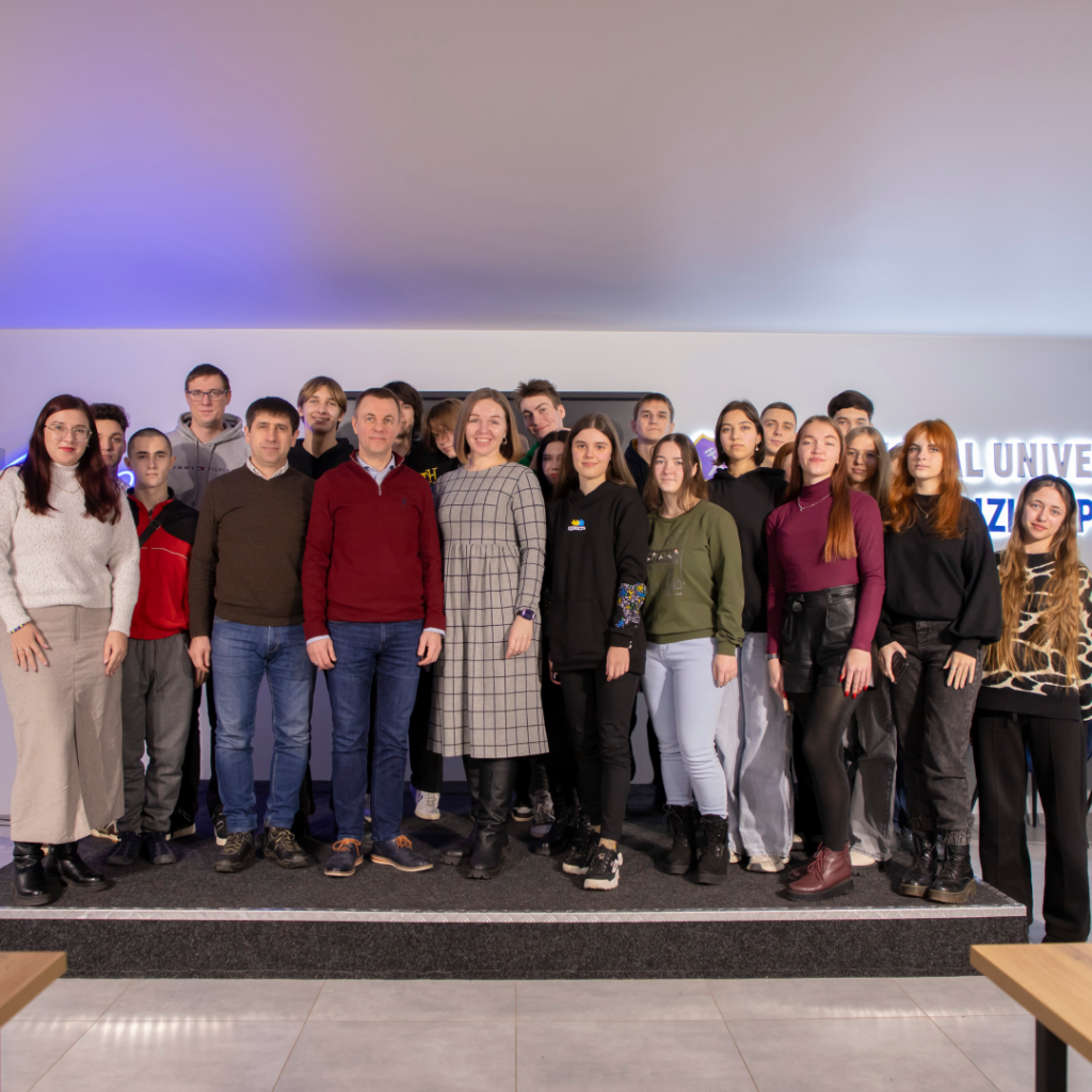 Business coffee at the Zaporizhzhia Polytechnic with CEO «Triada-Welding» Kyrylo Krasnoselsky