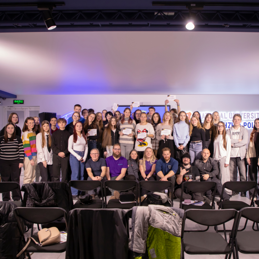 A series of events for schoolchildren and students from international partners of Zaporizhzhia Polytechnic – the British non-profit organization «Casus Pax»