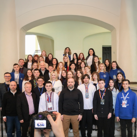 1st All-Ukrainian Forum for Leaders of Student Government Bodies “Students Today and Tomorrow: From Dreams to Action” at the G.S. Skovoroda KhNPU
