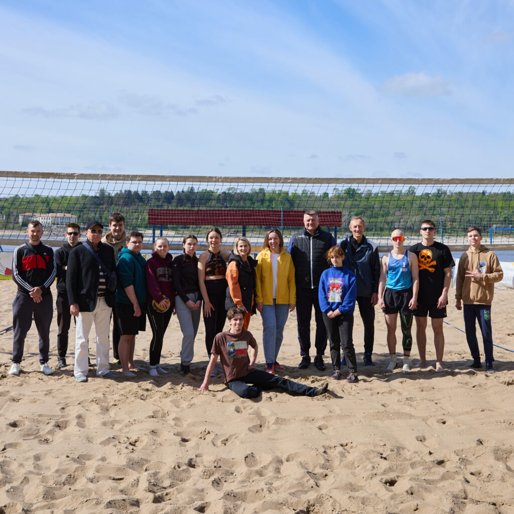 Zaporizhia Polytechnic University held a beach volleyball tournament among students