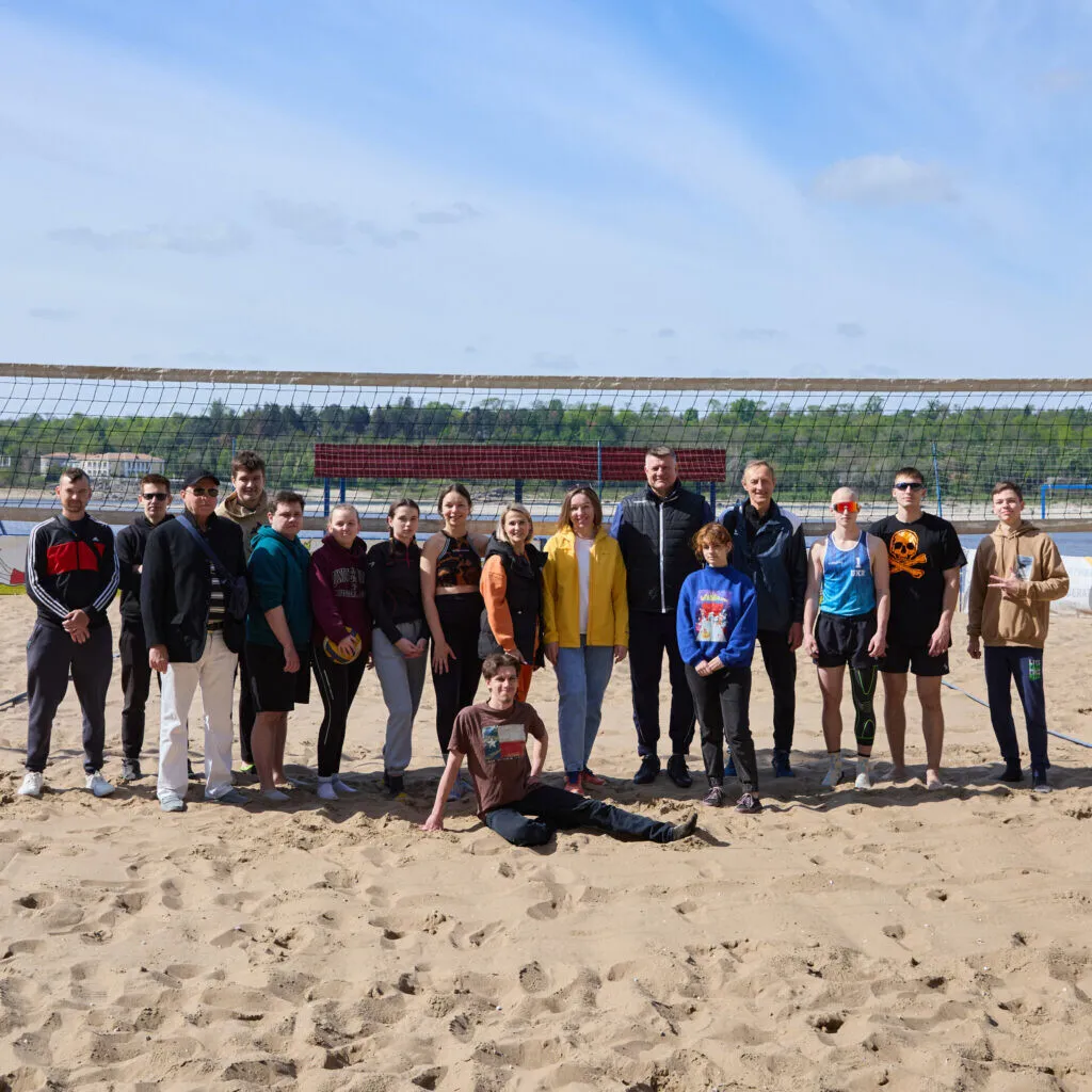 Zaporizhzhia Polytechnic University held a beach volleyball tournament among students