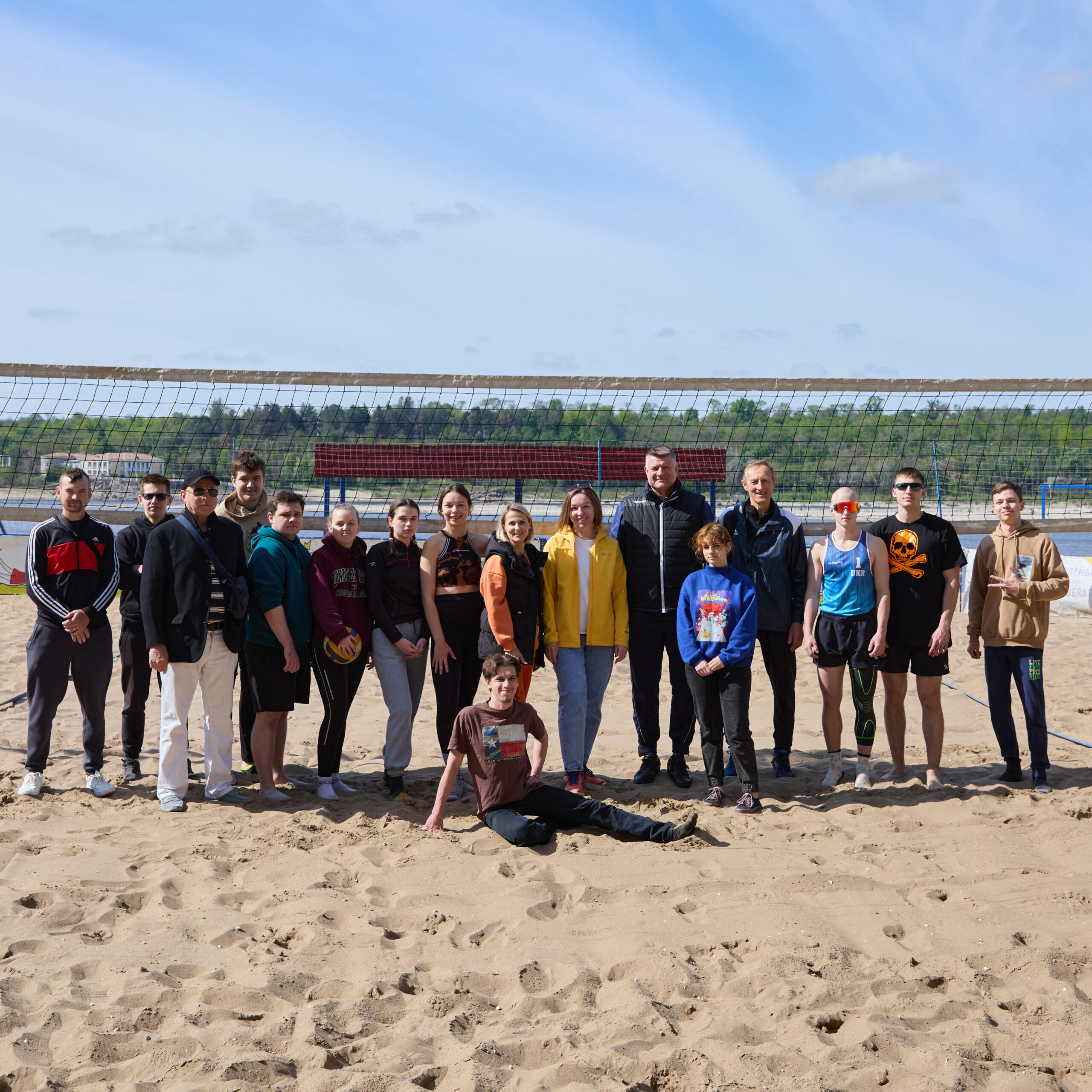 Zaporizhia Polytechnic University held a beach volleyball tournament among students