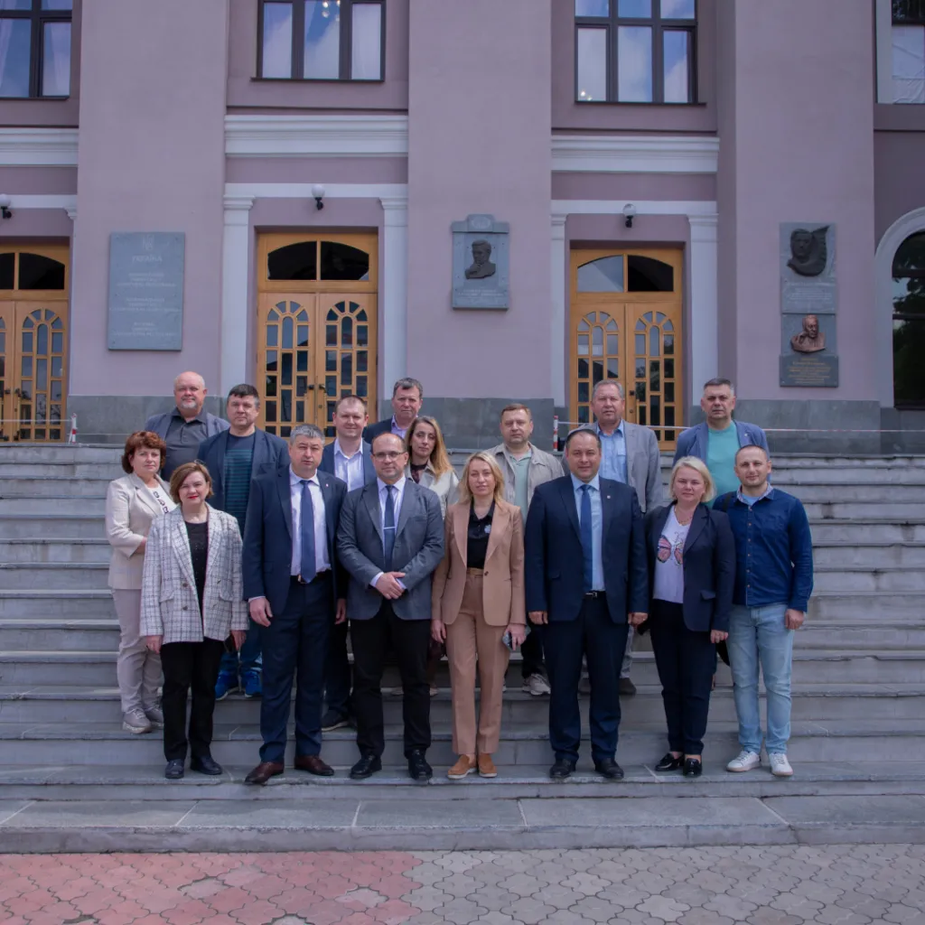 Visit of Deputy Minister of Education and Science of Ukraine Denys Kurbatov to Zaporizhzhia