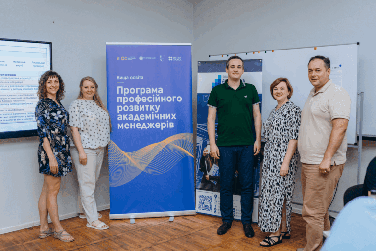 Representatives of Zaporizhzhia Polytechnic University participated in the Professional Development Program for Academic Managers