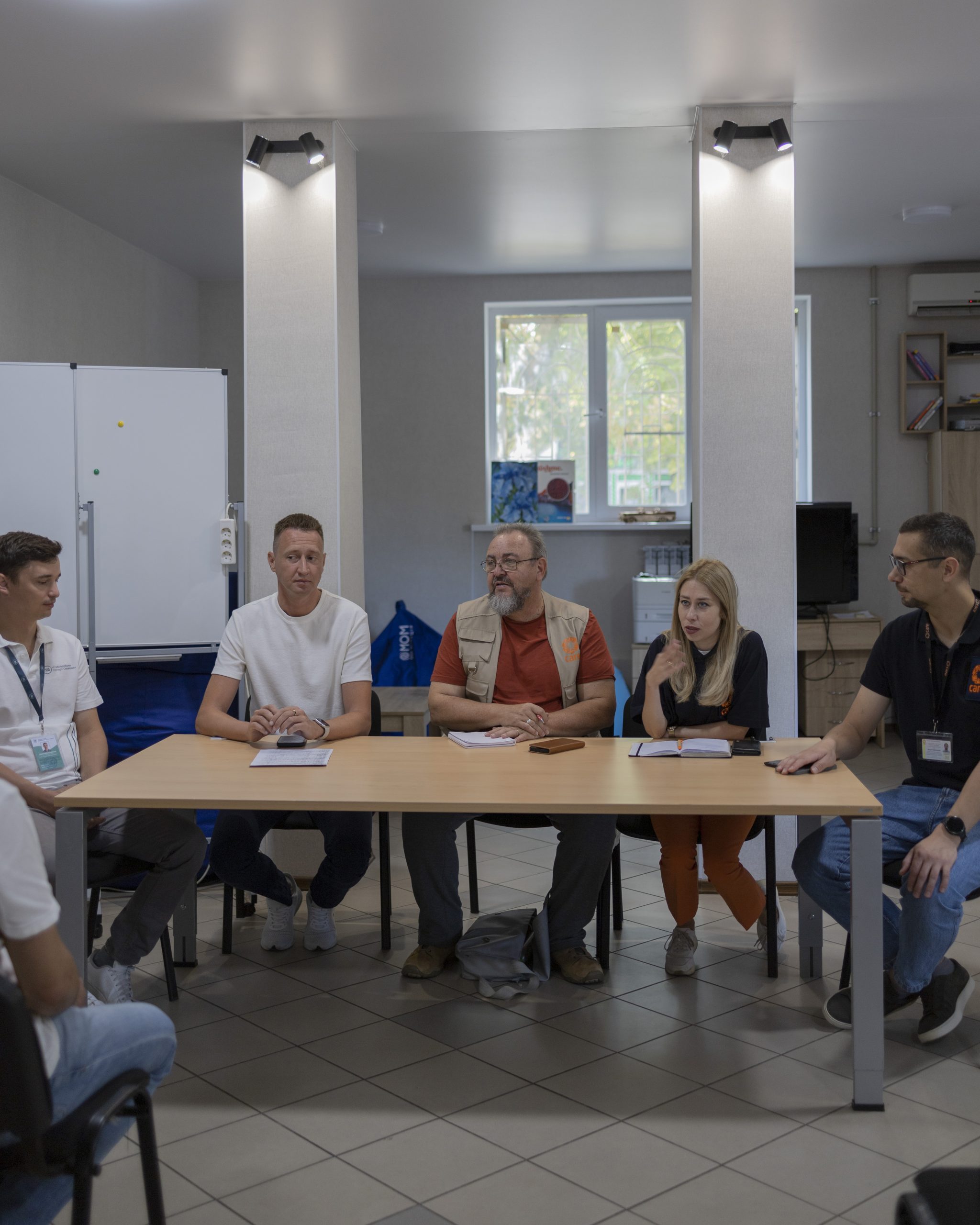 Visit of representatives of the International Humanitarian Organization @CARE and the Stabilization Support Services Charitable Foundation to the Polytechnic University dormitories