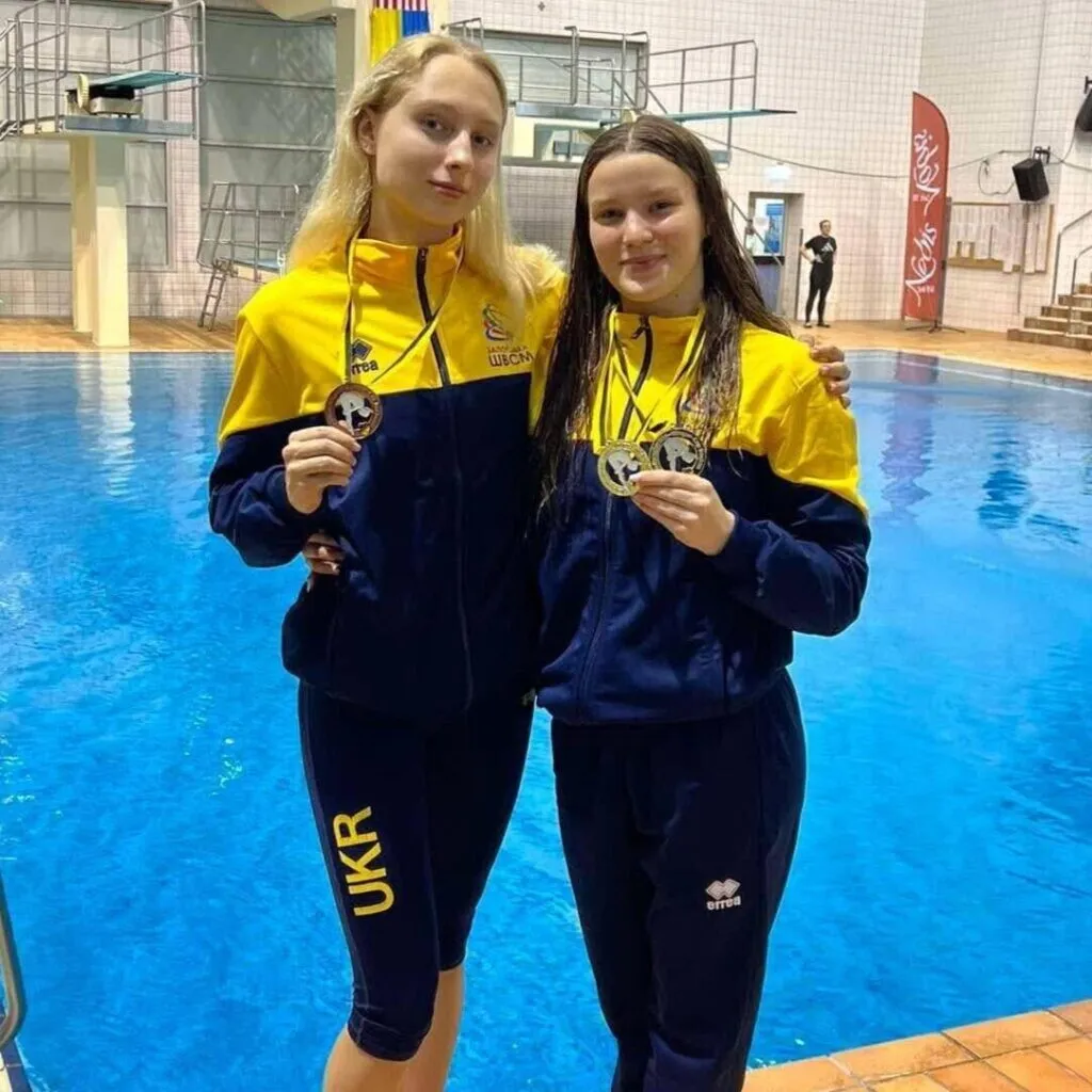 Polytechnic student Sofiia Shynkarenko is the champion of the 12th international diving tournament!