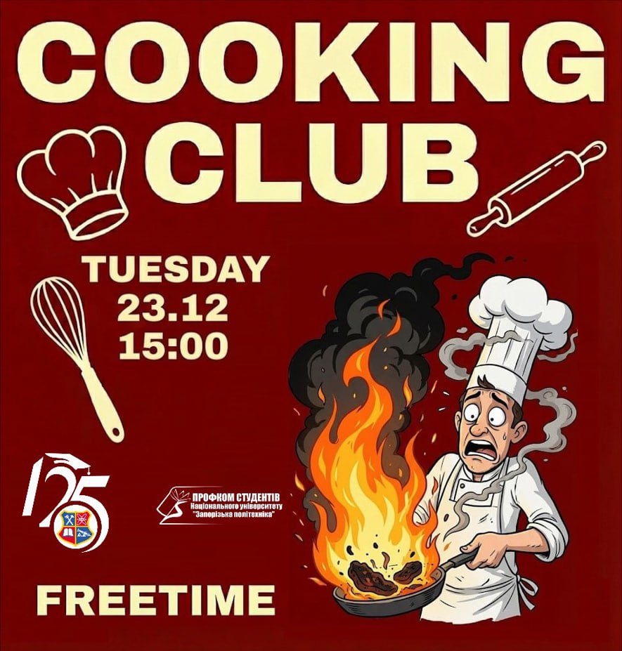 SPEAKING CLUB — COOKING EDITION