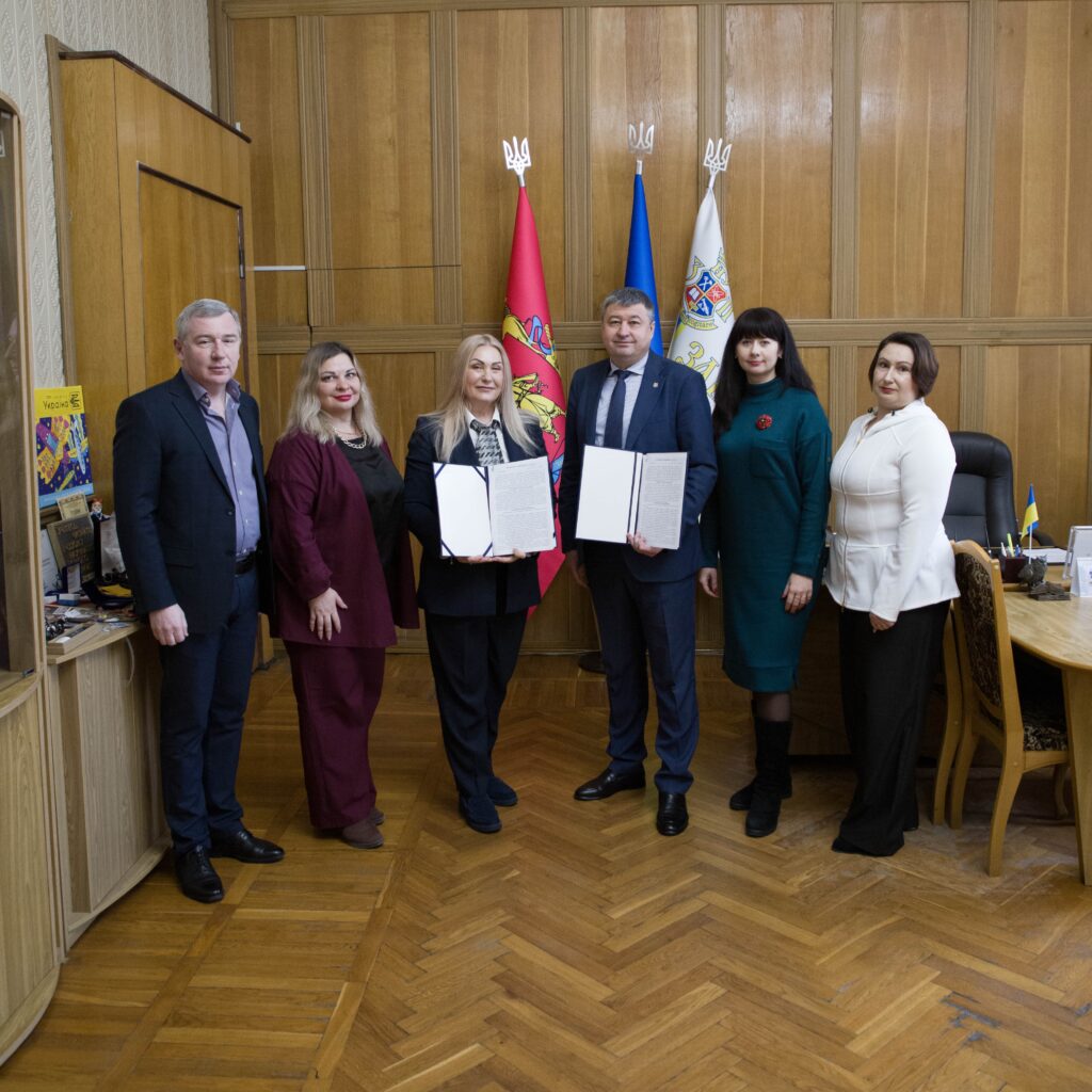 Agreement on cooperation between NU “Zaporizhzhia Polytechnic” and the Institution of Extracurricular Education “Station of Young Technicians” of the Zaporizhzhia City Council