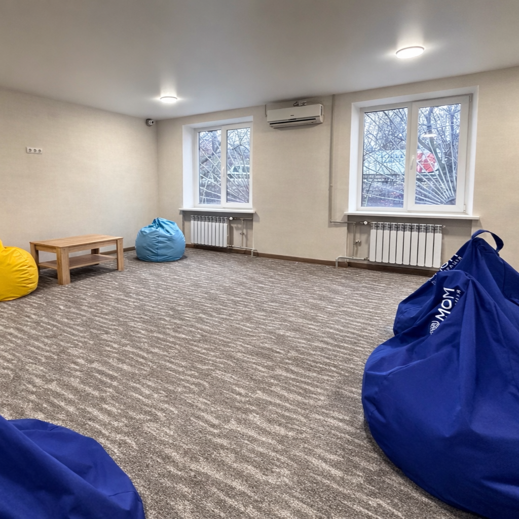 Renovation of the leisure hall in dormitory No. 4 of Zaporizhzhia Polytechnic University