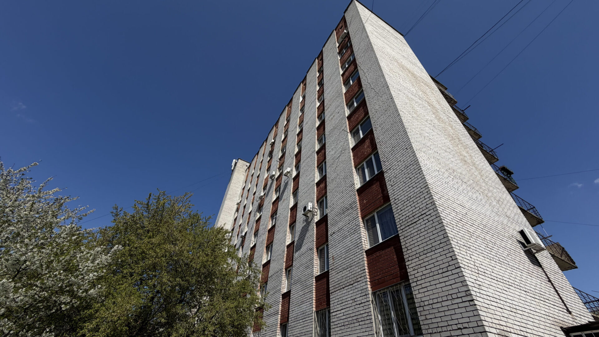 A view of the dormitory