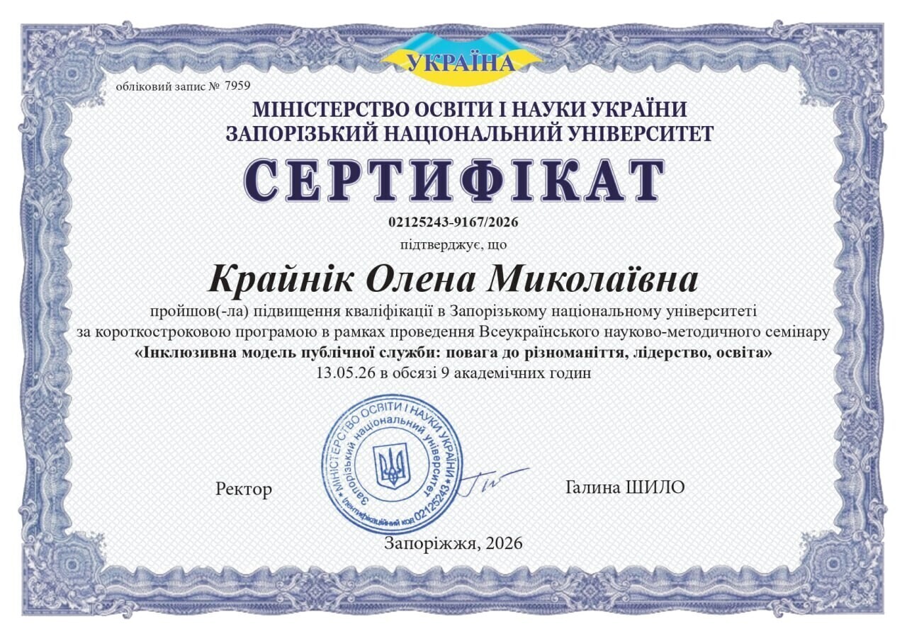 Новини кафедри бізнесу та управління