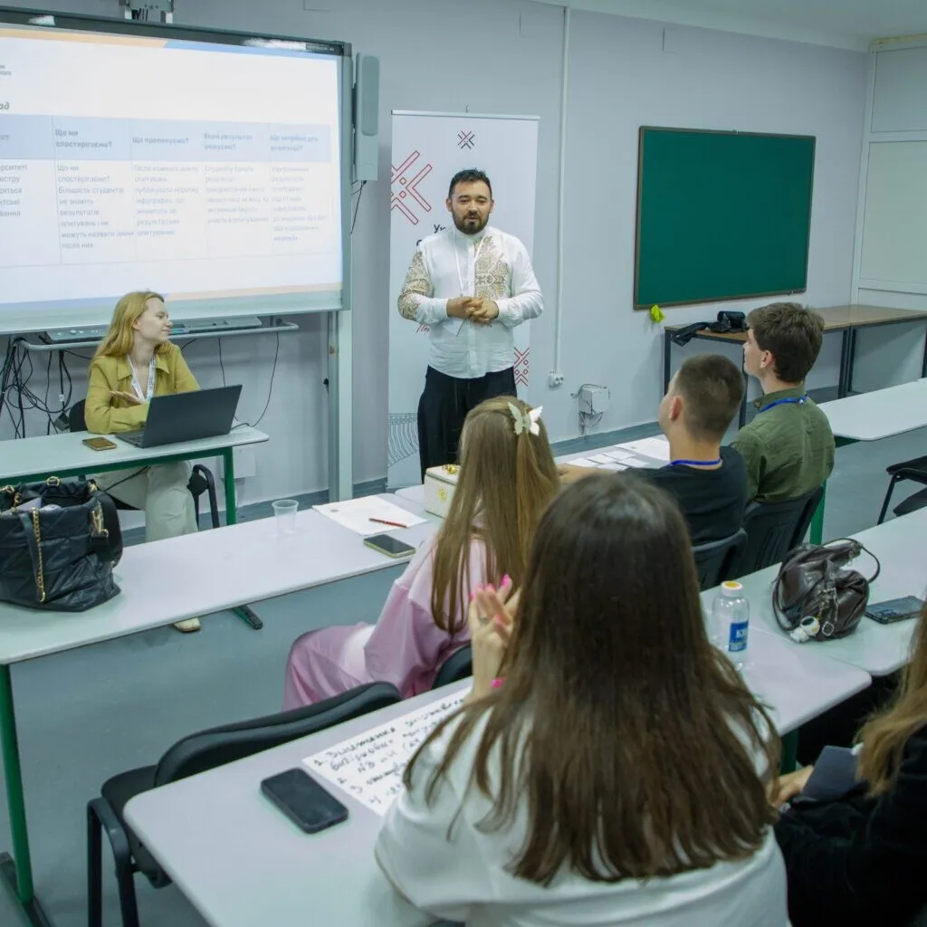 Тренінг в межах проєкту «Студенти — амбасадори якості»