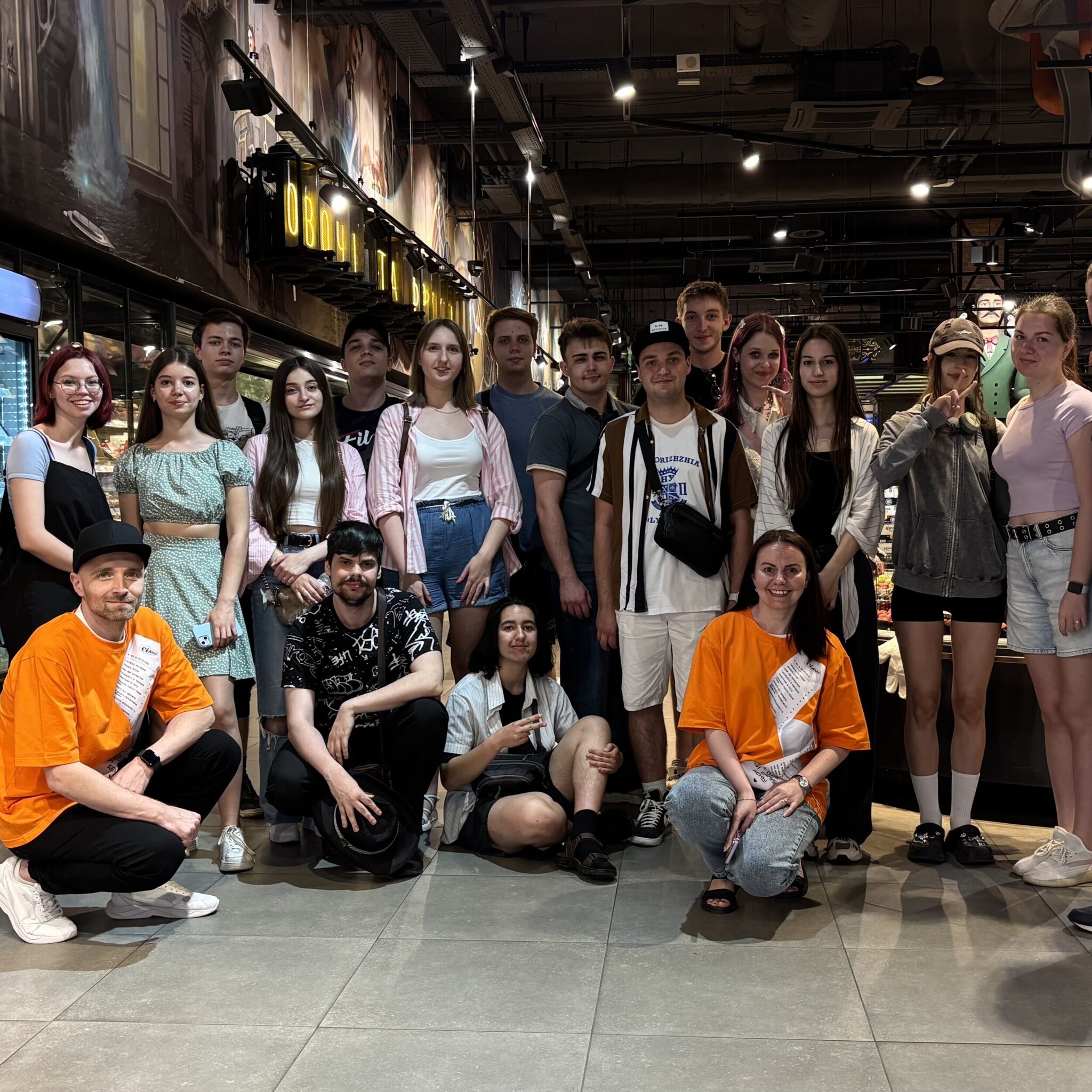 Excursion to the Silpo theme store in Dnipro