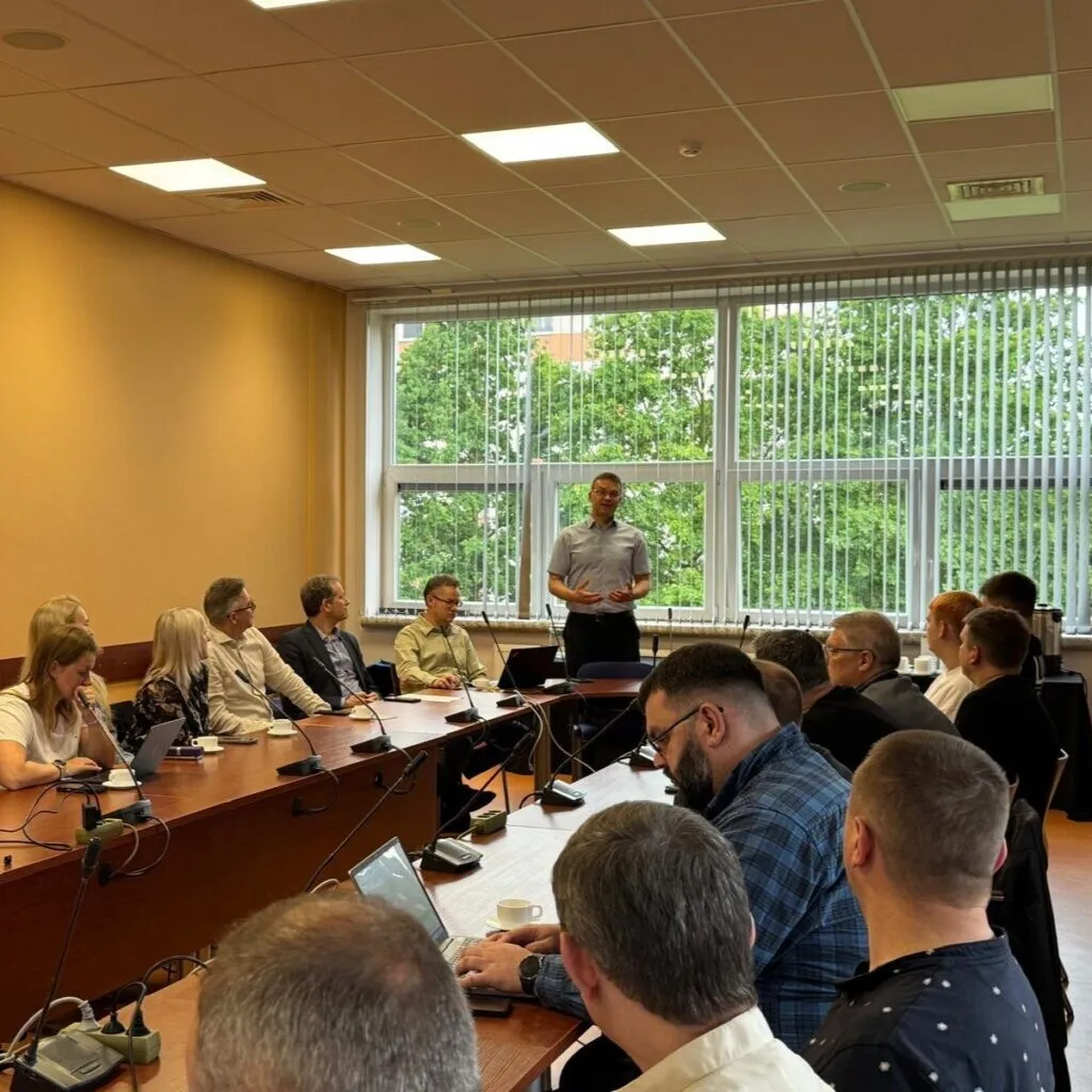 Representatives of Zaporizhia Polytechnic National University participated in the working meeting of the SEDWU project consortium in Kaunas