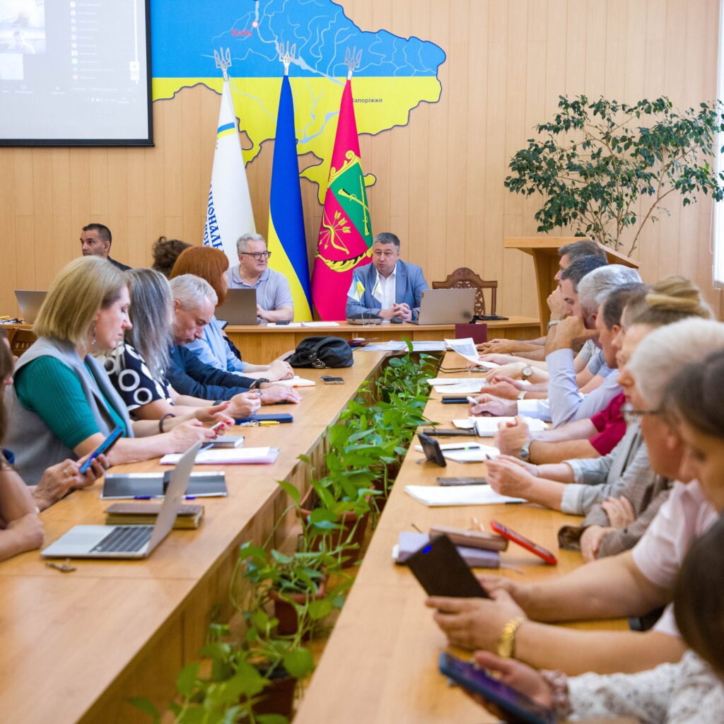 Meeting of the Academic Council of the Zaporizhzhia Polytechnic National University