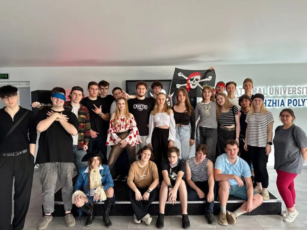 On May 23, a real Pirate Quest took place at Zaporizhzhia Polytechnic University 🏴‍☠️