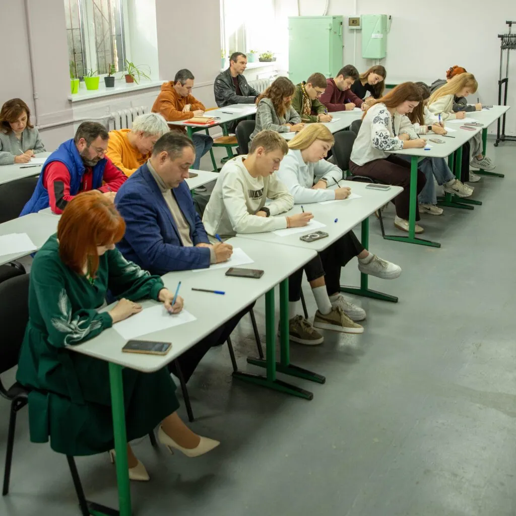 Radio dictation of national unity at Zaporizhzhia Polytechnic University: language unites hearts!